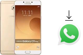 So installieren Sie WhatsApp auf einem Samsung Galaxy C9 Pro