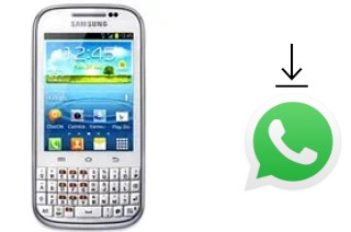 So installieren Sie WhatsApp auf einem Samsung Galaxy Chat B5330