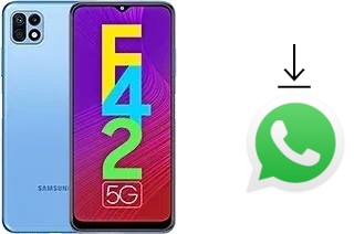 So installieren Sie WhatsApp auf einem Samsung Galaxy F42 5G