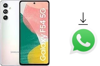 So installieren Sie WhatsApp auf einem Samsung Galaxy F54