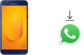 So installieren Sie WhatsApp auf einem Samsung Galaxy J7 Duo (2018)