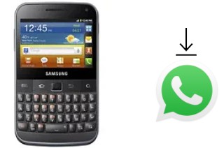 So installieren Sie WhatsApp auf einem Samsung Galaxy M Pro B7800