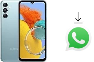 So installieren Sie WhatsApp auf einem Samsung Galaxy M14