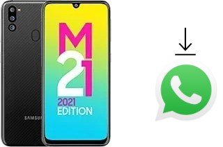 So installieren Sie WhatsApp auf einem Samsung Galaxy M21 2021