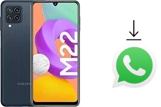 So installieren Sie WhatsApp auf einem Samsung Galaxy M22