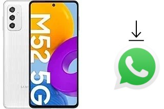 So installieren Sie WhatsApp auf einem Samsung Galaxy M52 5G