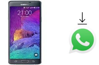 So installieren Sie WhatsApp auf einem Samsung Galaxy Note 4 Duos