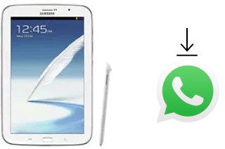 So installieren Sie WhatsApp auf einem Samsung Galaxy Note 8.0