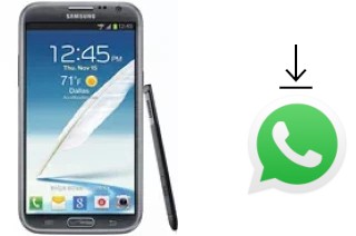 So installieren Sie WhatsApp auf einem Samsung Galaxy Note II CDMA