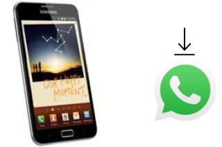 So installieren Sie WhatsApp auf einem Samsung Galaxy Note N7000