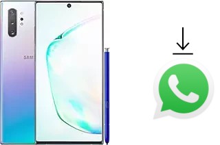 So installieren Sie WhatsApp auf einem Samsung Galaxy Note10+ 5G