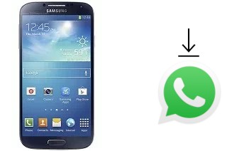 So installieren Sie WhatsApp auf einem Samsung I9500 Galaxy S4