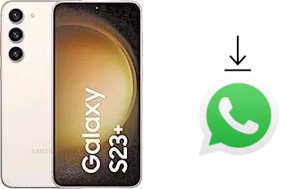 So installieren Sie WhatsApp auf einem Samsung Galaxy S23+