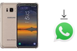 So installieren Sie WhatsApp auf einem Samsung Galaxy S8 Active