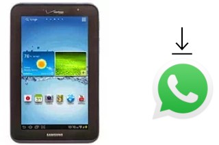 So installieren Sie WhatsApp auf einem Samsung Galaxy Tab 2 7.0 I705