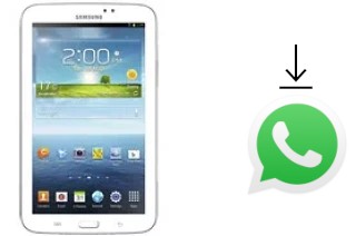 So installieren Sie WhatsApp auf einem Samsung Galaxy Tab 3 7.0 WiFi