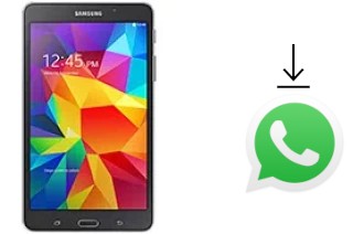 So installieren Sie WhatsApp auf einem Samsung Galaxy Tab 4 7.0