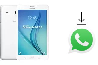 So installieren Sie WhatsApp auf einem Samsung Galaxy Tab E 8.0