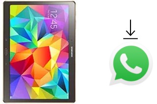 So installieren Sie WhatsApp auf einem Samsung Galaxy Tab S 10.5 LTE