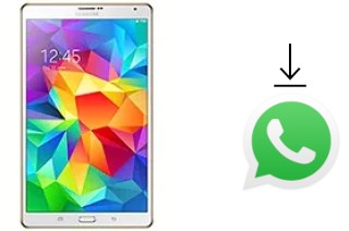 So installieren Sie WhatsApp auf einem Samsung Galaxy Tab S 8.4 LTE