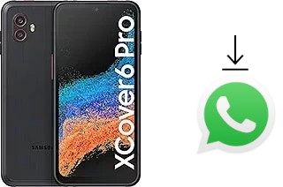 So installieren Sie WhatsApp auf einem Samsung Galaxy Xcover6 Pro