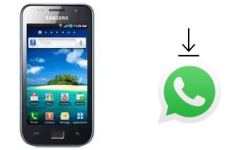 So installieren Sie WhatsApp auf einem Samsung I9003 Galaxy SL