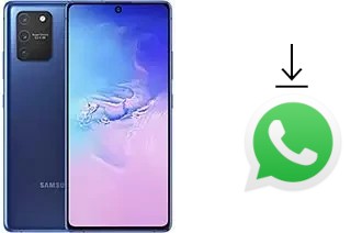 So installieren Sie WhatsApp auf einem Samsung Galaxy S10 Lite