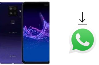 So installieren Sie WhatsApp auf einem Sharp Aquos Sense4 Plus