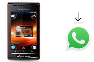 So installieren Sie WhatsApp auf einem Sony Ericsson W8