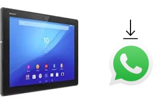 So installieren Sie WhatsApp auf einem Sony Xperia Z4 Tablet LTE