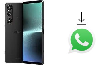 So installieren Sie WhatsApp auf einem Sony Xperia 1 V