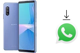 So installieren Sie WhatsApp auf einem Sony Xperia 10 III