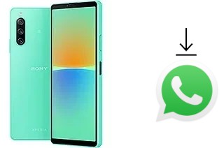 So installieren Sie WhatsApp auf einem Sony Xperia 10 IV