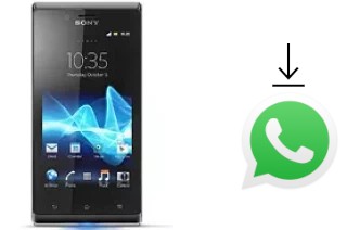 So installieren Sie WhatsApp auf einem Sony Xperia J