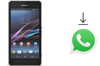 So installieren Sie WhatsApp auf einem Sony Xperia Z1 Compact