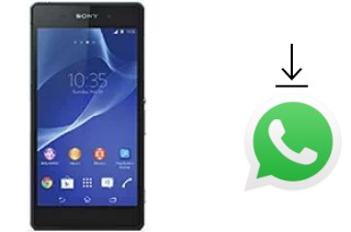 So installieren Sie WhatsApp auf einem Sony Xperia Z2a