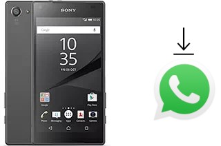 So installieren Sie WhatsApp auf einem Sony Xperia Z5 Compact