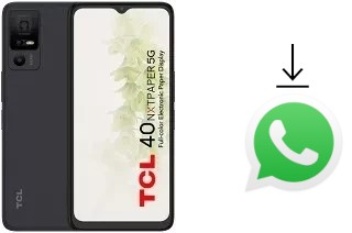 So installieren Sie WhatsApp auf einem TCL 40 NxtPaper 5G