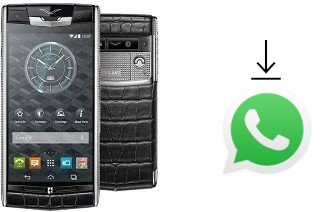 So installieren Sie WhatsApp auf einem Vertu Signature Touch