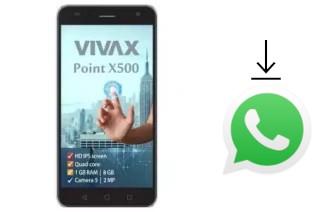 So installieren Sie WhatsApp auf einem Vivax Point X500