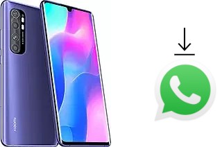 So installieren Sie WhatsApp auf einem Xiaomi Mi Note 10 Lite