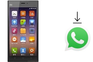 So installieren Sie WhatsApp auf einem Xiaomi Mi 3