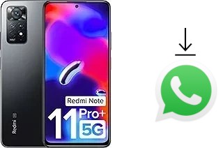 So installieren Sie WhatsApp auf einem Xiaomi Redmi Note 11 Pro+ 5G