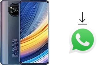 So installieren Sie WhatsApp auf einem Xiaomi Poco X3 Pro