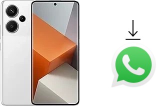 So installieren Sie WhatsApp auf einem Xiaomi Redmi Note 13 Pro+