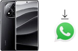 So installieren Sie WhatsApp auf einem Xiaomi Redmi Note 14 Pro+