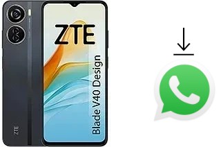 So installieren Sie WhatsApp auf einem ZTE Blade V40 Design