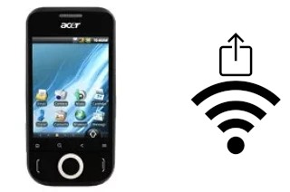 So generieren Sie einen QR-Code mit dem Wifi-Passwort auf einem Acer beTouch E110