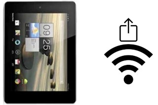 So generieren Sie einen QR-Code mit dem Wifi-Passwort auf einem Acer Iconia Tab A1-810