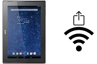 So generieren Sie einen QR-Code mit dem Wifi-Passwort auf einem Acer Iconia Tab 10 A3-A30